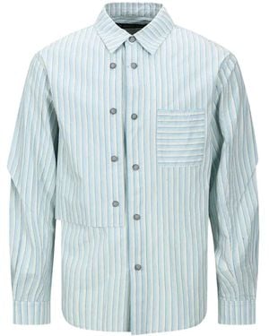 ANDERSSON BELL Gestreept Overhemd - Blauw