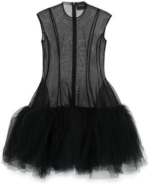 Simone Rocha Sleeveless Tutu Dress - Black