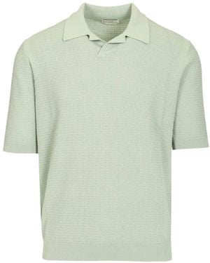 Ballantyne Waffle-Knit T-Shirt - Green