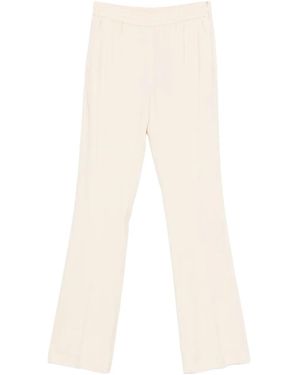 Twinset Elasticated-Waist Trousers - White