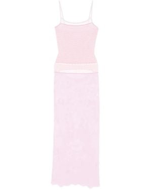Roberta Einer Delicate Maxi Dress - Pink