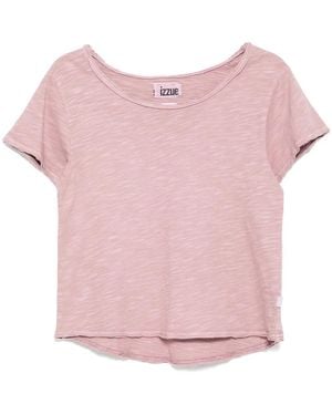 Izzue Cotton T-Shirt - Pink