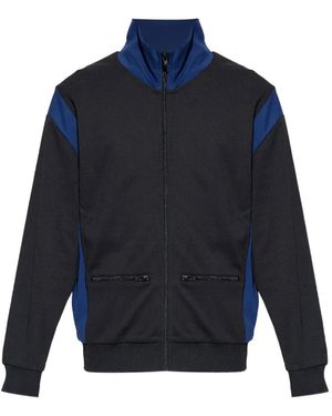 KENZO Ligo-Appliqué Zipped Jacket - Blue