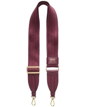 Lancel Bcbg Logo Bag Strap - Red