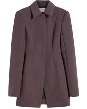 Sportmax Bacio Wool Jacket - Purple