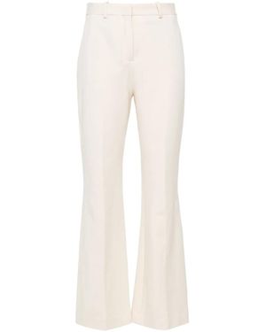 Circolo 1901 Jersey Flared Trousers - Natural