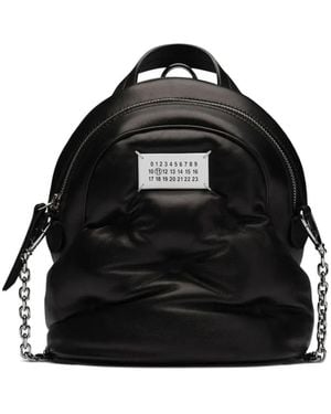Maison Margiela Glam Slam Quilted Backpack - Black
