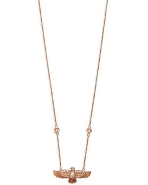 Jacquie Aiche Collana Thunderbird - Bianco