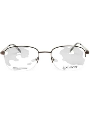 Adensco Ad 140 Oval-Frame Glasses - White