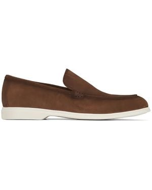 To Boot New York Montage Round-Toe Loafers - Brown