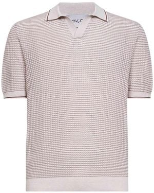 D4.0 Striped T-Shirt - Pink