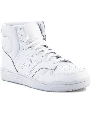 New Balance 480 High "Triple" Sneakers - White