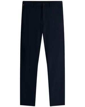 Tommy Hilfiger Denton Belt-Loop Trousers - Blue