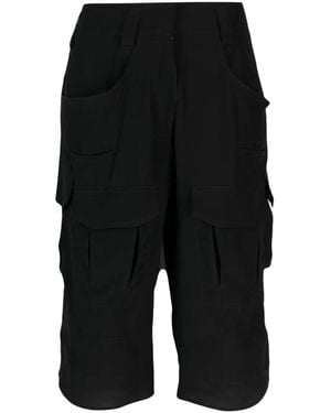 Givenchy Cargo Knee-Length Shorts - Black