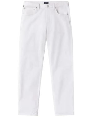 Citizens of Humanity Elijah Straight-Cut Jeans - White