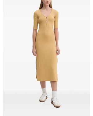 Billabong Take Time Mid Dress - White