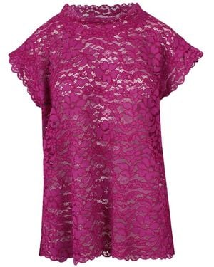 Gianluca Capannolo Lace Tunic - Purple