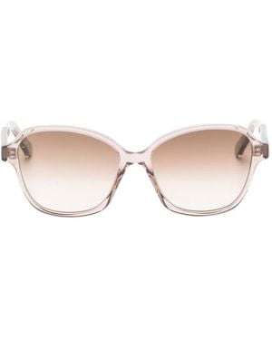 Lgr Monrovia Square-Frame Sunglasses - Natural