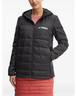 adidas Terrex Hooded Puffer Jacket - ブラック