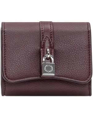 Stella McCartney Cartera con detalle de candado - Morado
