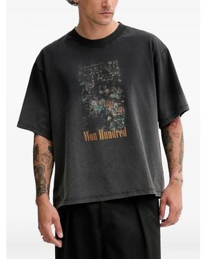 Won Hundred Graphic-Print T-Shirt - Black