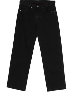 Massimo Alba Oceano button Trousers - Schwarz
