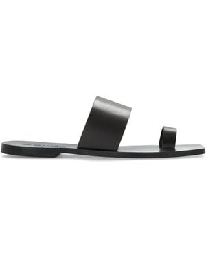 Aeyde Sibel Toe-Strap Sandals - White