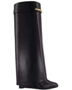 Givenchy Hardware-Detail Heeled Boots - Black