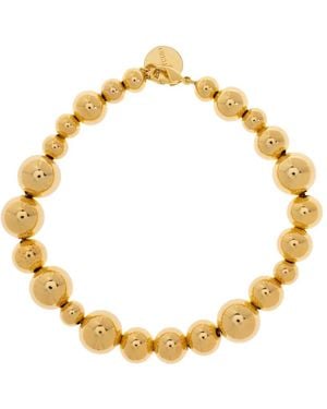 LIE STUDIO Pulsera Elly Con Cuentas - Metálico