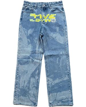 CEEC Laser Jeans - Blue