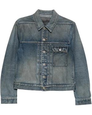 Rick Owens Stargroves Denim Jacket - Blue