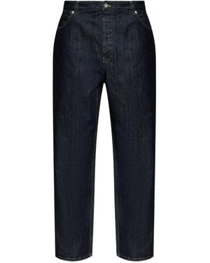 Jil Sander Button-Fastening Jeans - Bleu