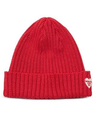 Undercover X Kijima Takayuki Logo-Patch Beanie - Red