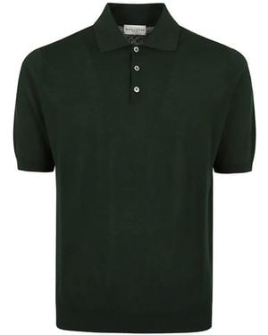 Ballantyne Buttoned Polo Shirt - Green