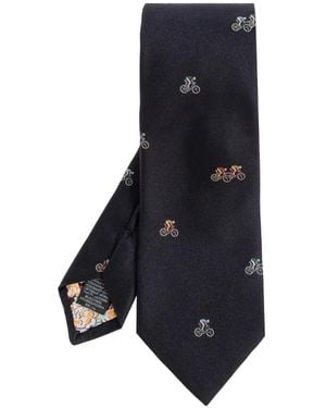 Paul Smith Silk Tie - Blue