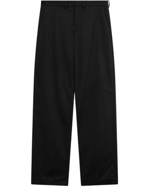 Rier Straight-Leg Trousers - Black