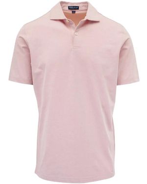 Peter Millar Knit Polo Shirt - Pink