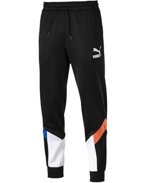 PUMA Mcs Logo Detail Track Trousers - Black