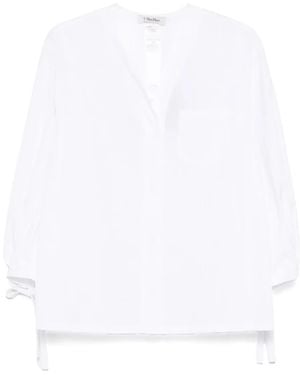 Max Mara Cotton Shirt - White