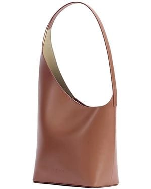 Aesther Ekme Demi Une Leather Tote Bag - Brown