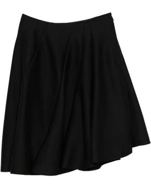 JNBY Asymmetrische Plooirok - Zwart