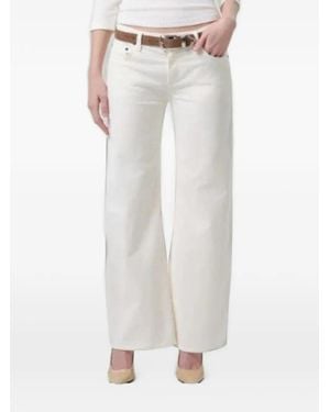 Citizens of Humanity Wide-Leg Trousers - White