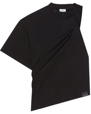 Courreges ツイスト トップ - ブラック