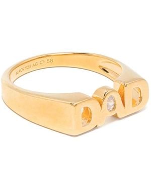 Maria Black Dad Royal Ring - Metallic