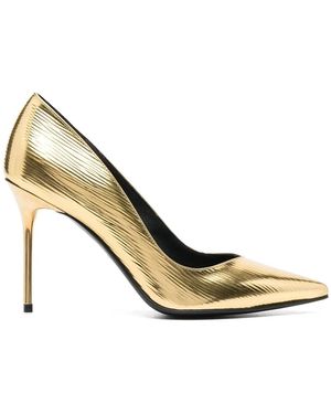 Balmain Court Shoes Ruby - Metallic