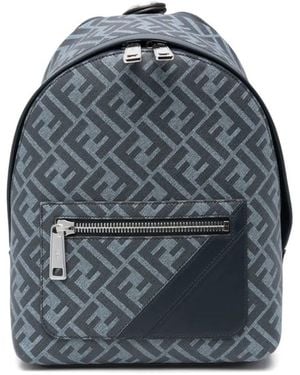Fendi Petit Sac À Dos Chiodo - Bleu