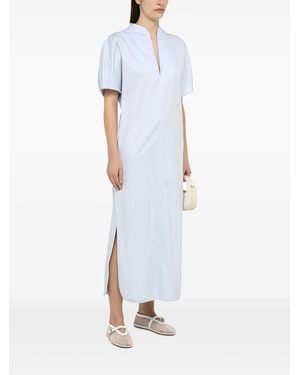 Margaux Lonnberg Poplin Midi Dress - White