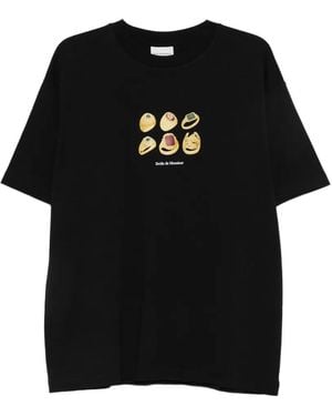 Drole de Monsieur T-Shirt Rings À Imprimé Graphique - Black