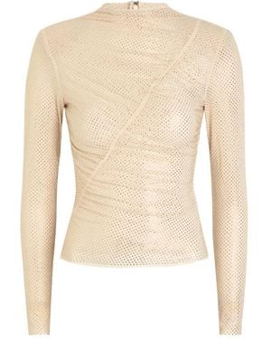 Self-Portrait Haut À Manches Longues Et Ornements - Neutre