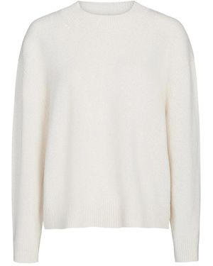 Twp Jersey Con Cuello Redondo - Blanco